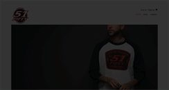 Desktop Screenshot of 51fiftyapparel.com