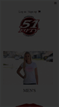 Mobile Screenshot of 51fiftyapparel.com