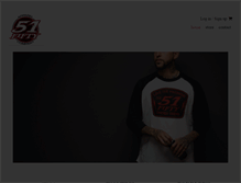 Tablet Screenshot of 51fiftyapparel.com